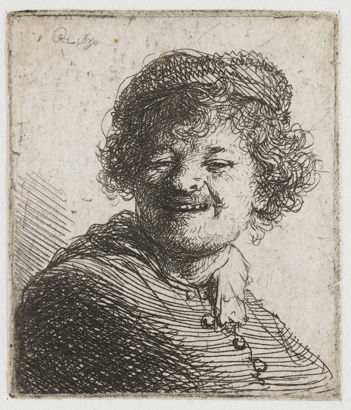  伦勃朗·梵·莱茵 Rembrandt van Rijn——自画像6